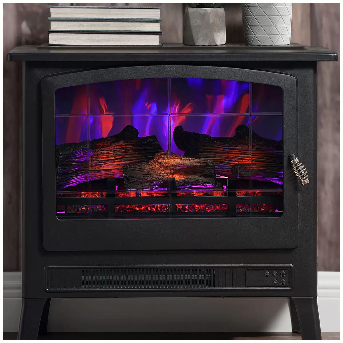 Infrared electric fireplace stove heater V178-68929
