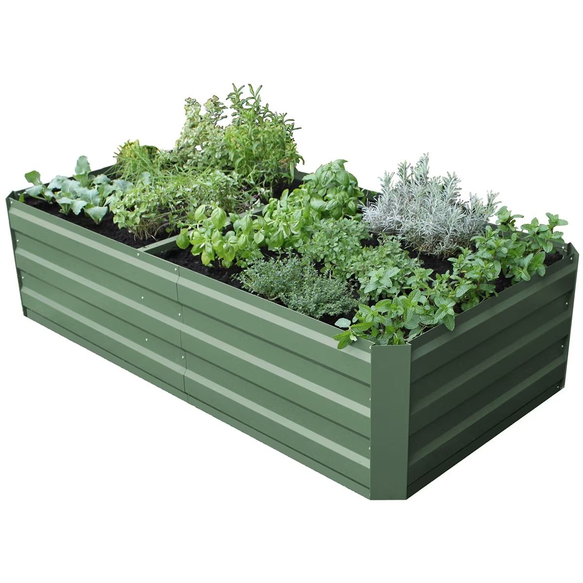 Large Garden Bed 180 x 90 x 45cm Eucalyptus V178-68934
