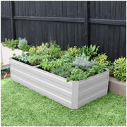 Large Garden Bed 180 x 90 x 45cm White V178-68936