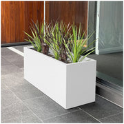 Designer Planter Box 900 x 340 x 400mm Vibrant White V178-68937