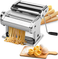 Pasta Maker Manual Steel Machine with 8 Adjustable Thickness Settings V178-82511