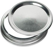 12 Pieces Canning Jars - 480ml Mason Jar Empty Glass Spice Bottles with Airtight Lids and Labels V178-82528