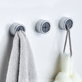 3 Pack Self Adhesive Round Towel Hooks for Kitchen and Bathroom V178-84385
