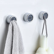 3 Pack Self Adhesive Round Towel Hooks for Kitchen and Bathroom V178-84385