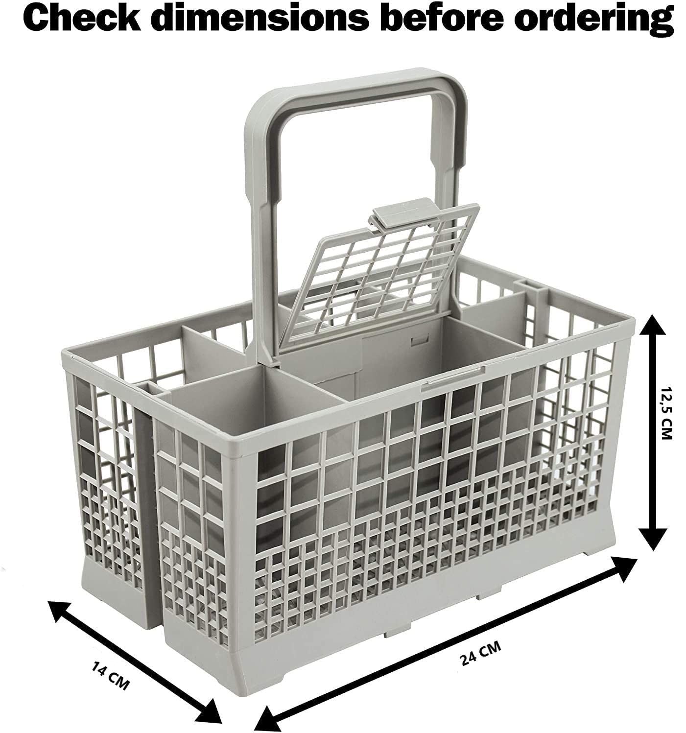Universal Dishwasher Cutlery Basket (24 x 14 x 12 cm) V178-84435