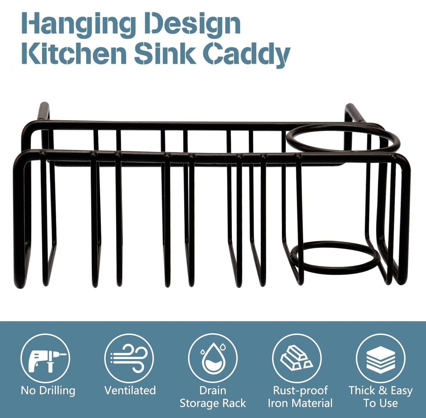 Kitchen Sink Storage Organizer Basket V178-84458