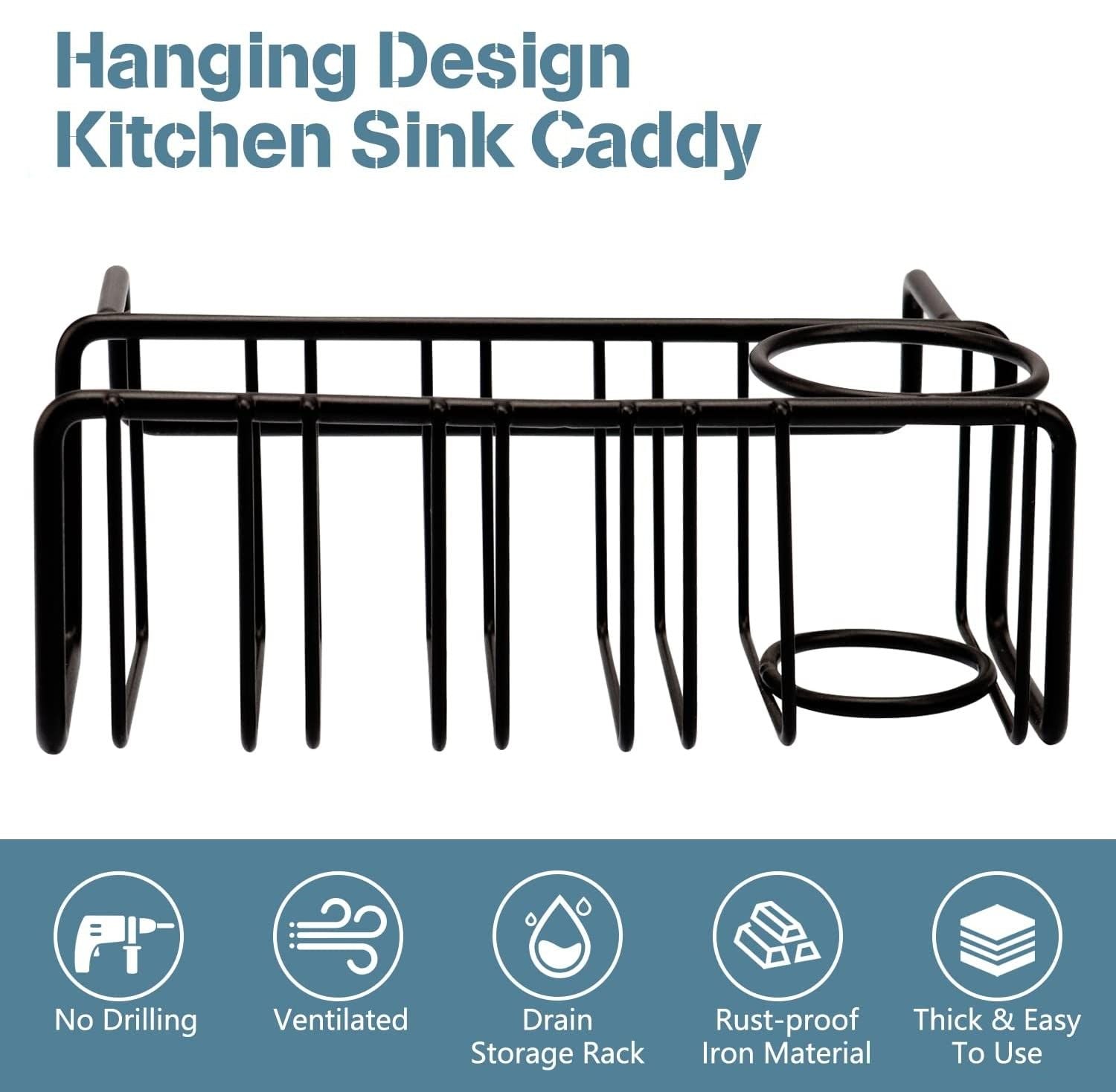 Kitchen Sink Storage Organizer Basket V178-84458