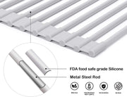 Over The Sink Multipurpose Roll-Up Dish Drying Rack (52 x 33 cm) V178-84527