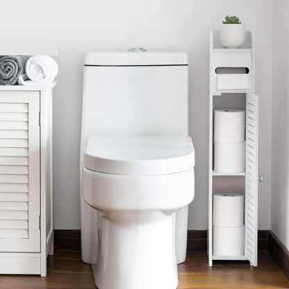 Toilet Paper Roll Holder for Bathroom (White, 80 cm) V178-84558