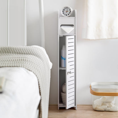 Toilet Paper Roll Holder for Bathroom (White, 80 cm) V178-84558
