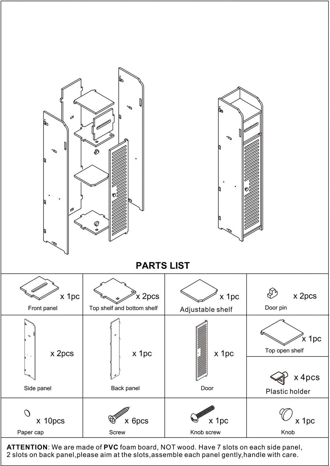 Toilet Paper Roll Holder for Bathroom (White, 80 cm) V178-84558