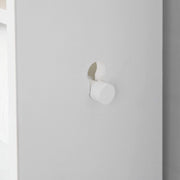 Toilet Paper Holder with Storage, Freestanding Cabinet, Toilet Brush Holder and Toilet Paper Dispenser V178-84706