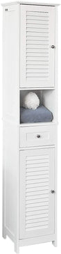 Freestanding Tall Bathroom Cabinet 170x32x30 cm V178-84713