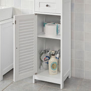 Freestanding Tall Bathroom Cabinet 170x32x30 cm V178-84713