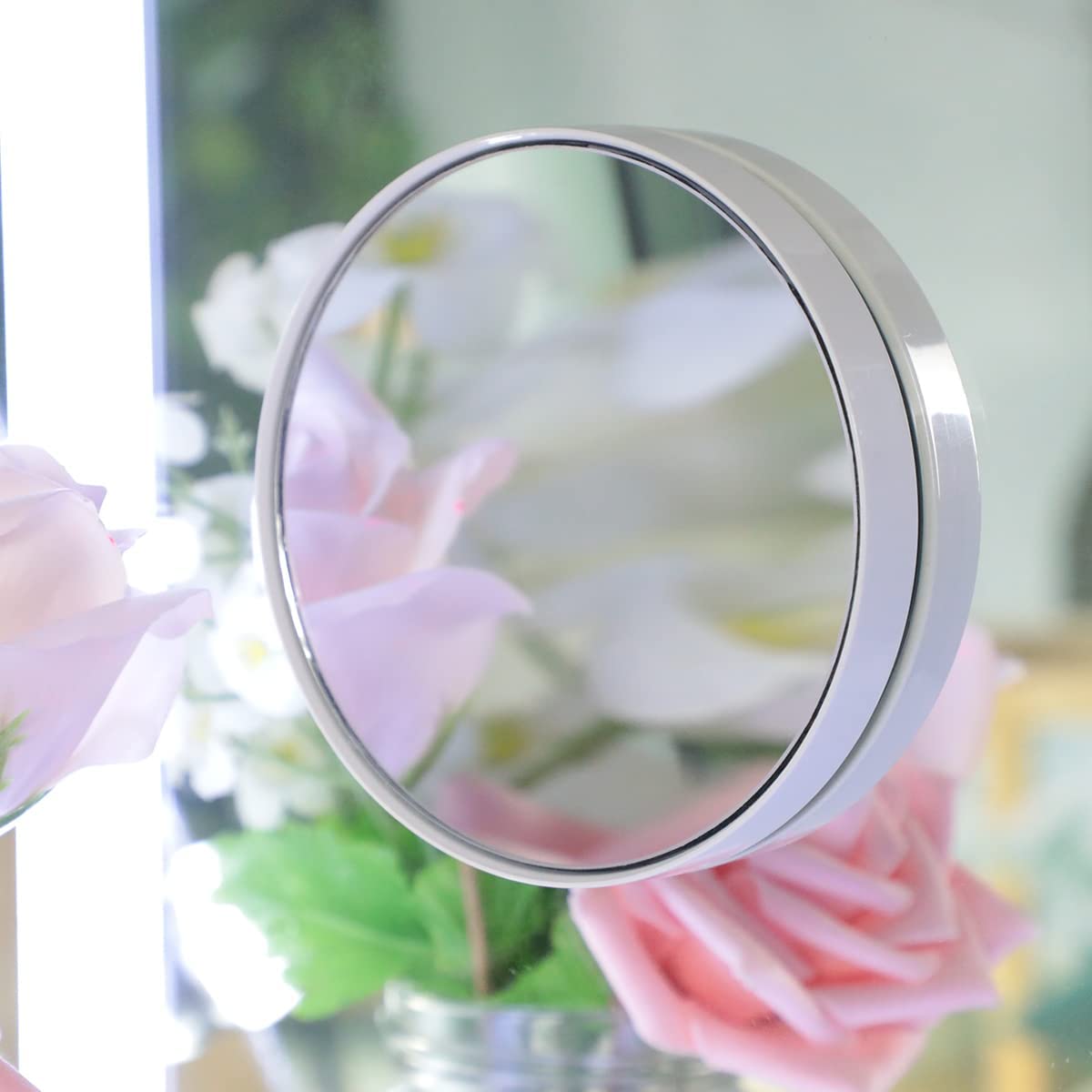 Large Hollywood Makeup Mirror 3 Modes Lighted and Smart Touch Control (92 x 68 cm) V178-84958