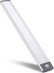 54 LED Rechargeable Under Cabinet Night Lighting for Kitchen and Bedroom (Sliver and White Light) V178-86890
