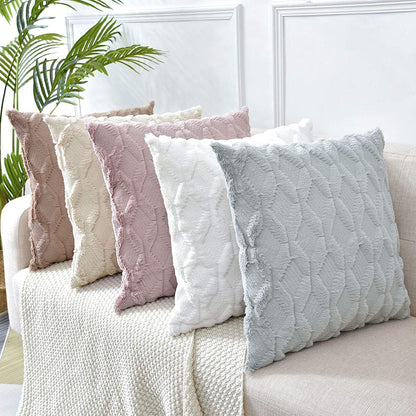 2 Pack Decorative Boho Throw Pillow Covers 45 x 45 cm (Pink) V178-87385