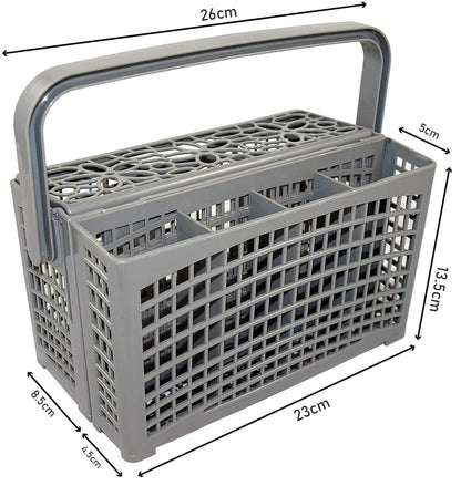 2 in 1 Universal Dishwasher Cutlery Basket (24 x 13 x 13 cm) V178-87484