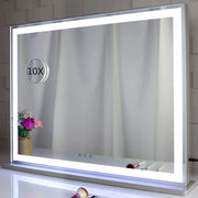 Hollywood LED Makeup Mirror with Smart Touch Control and 3 Colors Dimmable Light (72 x 56 cm) V178-89999
