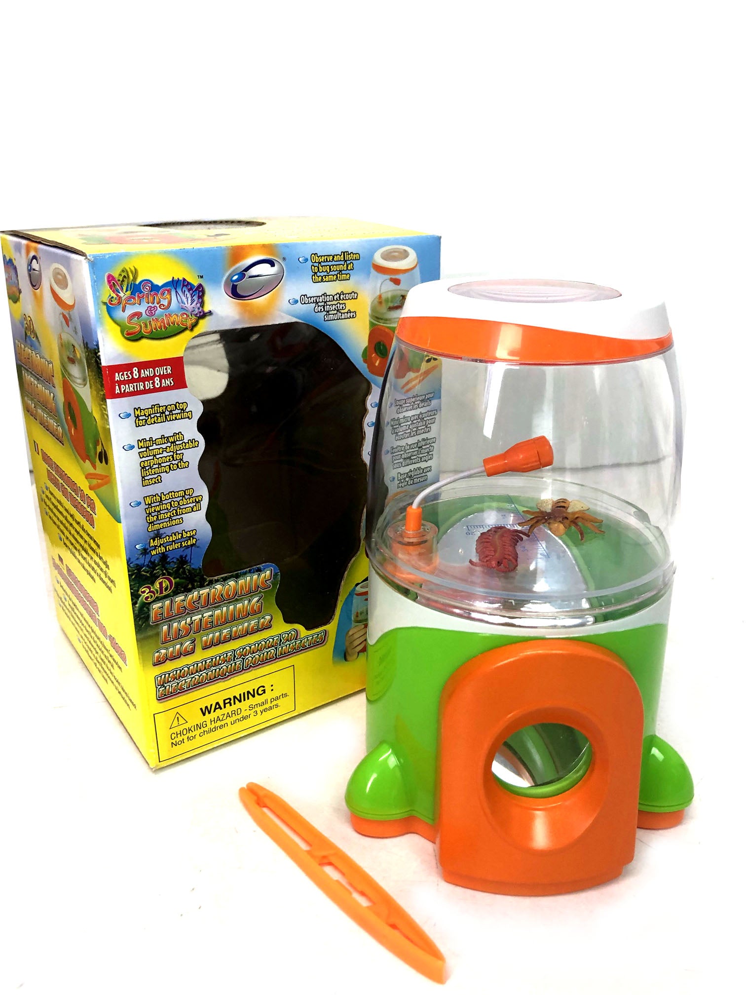 3D Electronic Listening Insect Bug Viewer Science Toy Magnifier 8+ V185-1818