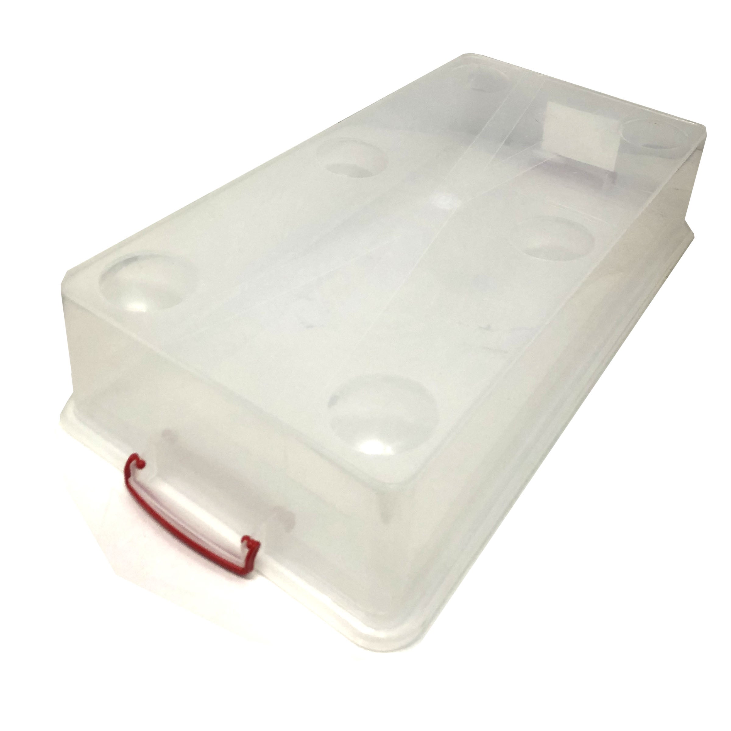 3x 35L Australian Made Premium Underbed Plastic Storage Tub Under Bed Box Large V185-3XUB35