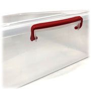 3x 35L Australian Made Premium Underbed Plastic Storage Tub Under Bed Box Large V185-3XUB35