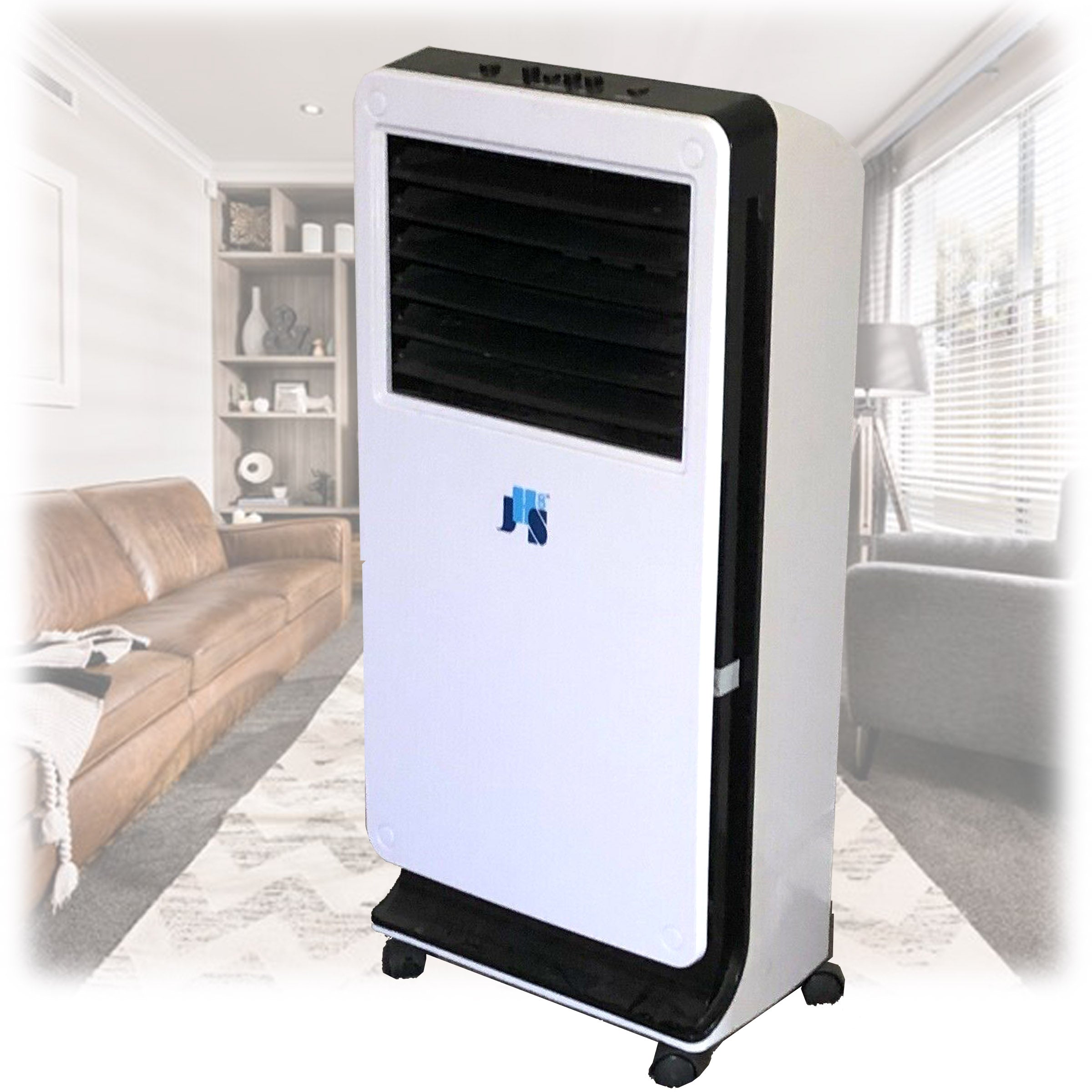 Portable Evaporative Air Cooler 3 in 1 Mist Ice Cooling Fan Humidifier 3.3L V185-AC001