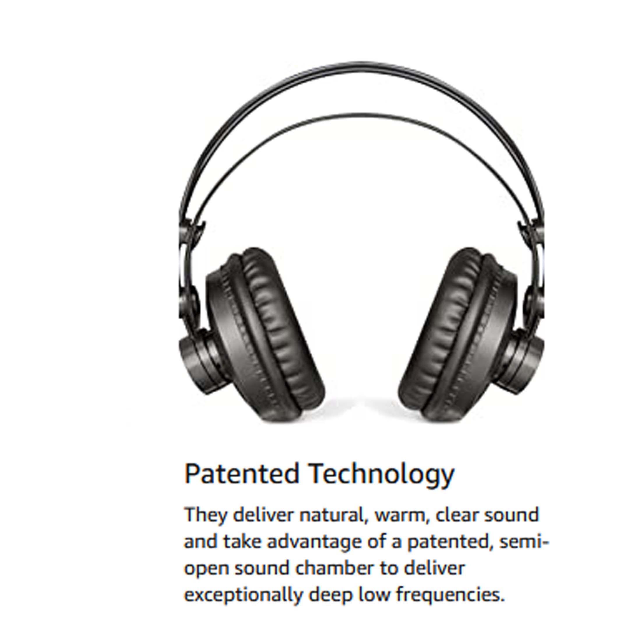Presonus HD7 Monitor Studio Wired Headphones with Bonus Broadcast Pack V185-BROADCAST
