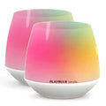Twin Pack MIPOW PlayBulb LED Flameless Candle Night Light App Control Wedding Party V185-BTL300WT2