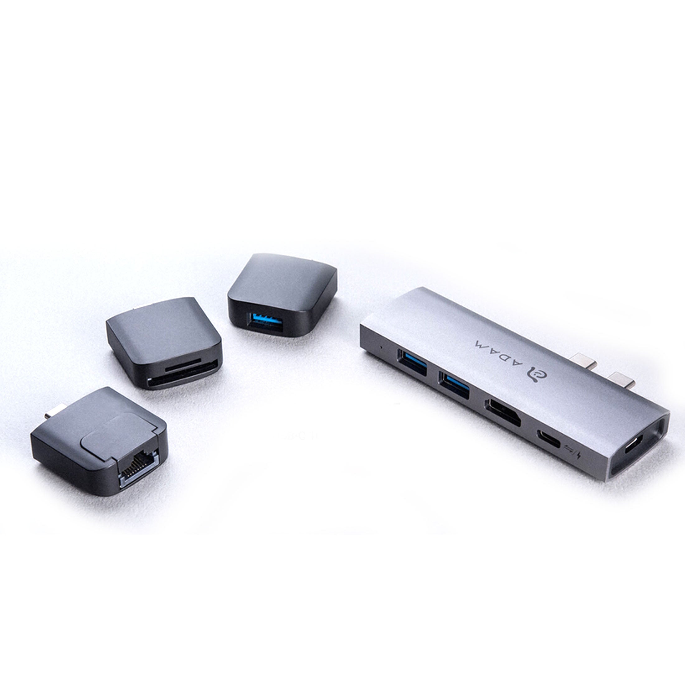 Adam Elements CASA HUB 10E SUPER DOCK USB-C TB3 8K HDMI Macbook Laptop V185-CASA10EGREY