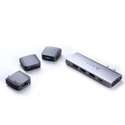 Adam Elements CASA HUB 10E SUPER DOCK USB-C TB3 8K HDMI Macbook Laptop V185-CASA10EGREY