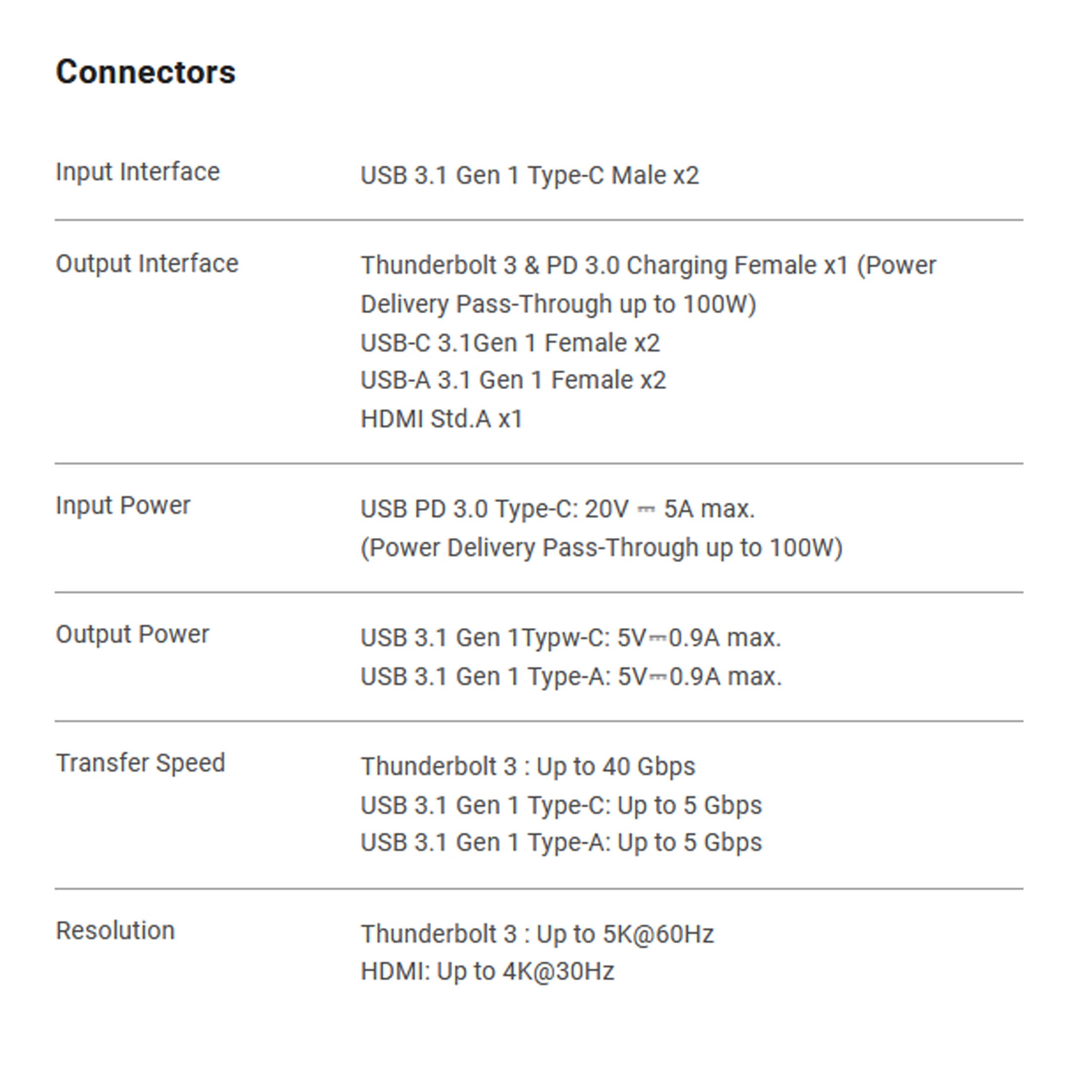 Adam Elements CASA HUB 10E SUPER DOCK USB-C TB3 8K HDMI Macbook Laptop V185-CASA10EGREY