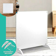 Slimline Electric Infrared Eco Panel Heater Floor/ Wall Mount White Metal 600w V185-CH03WHITE