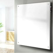 Slimline Electric Infrared Eco Panel Heater Floor/ Wall Mount White Metal 600w V185-CH03WHITE