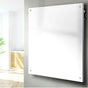 Slimline Electric Infrared Eco Panel Heater Floor/ Wall Mount White Metal 600w V185-CH03WHITE