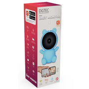 New DGTEC Teddy Smart Full HD Baby Monitor Blue iOS Android App V185-DG163BMBL