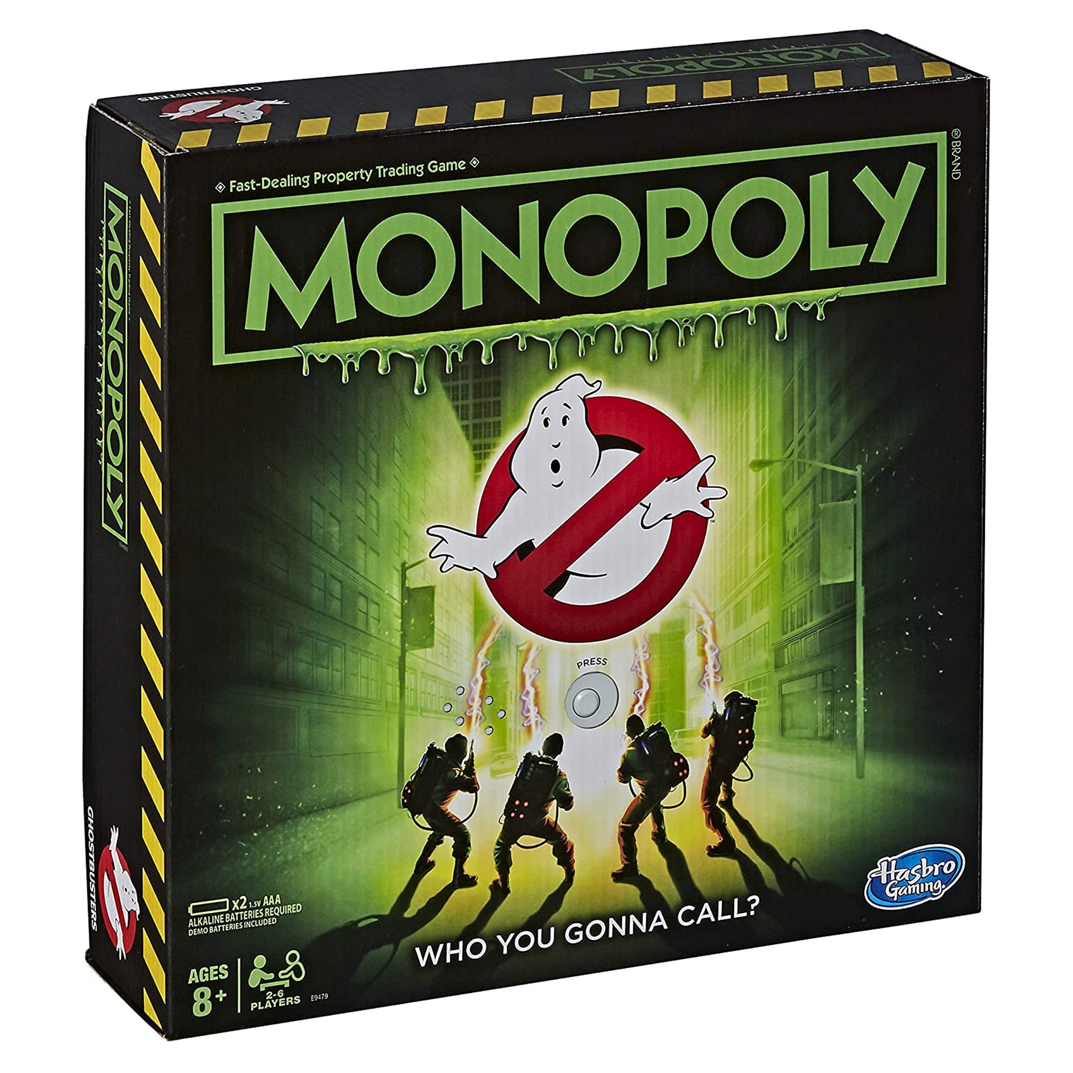 Ghostbusters Edition Board Game with Sound Effect - Who you gonna Call ? V185-E9479