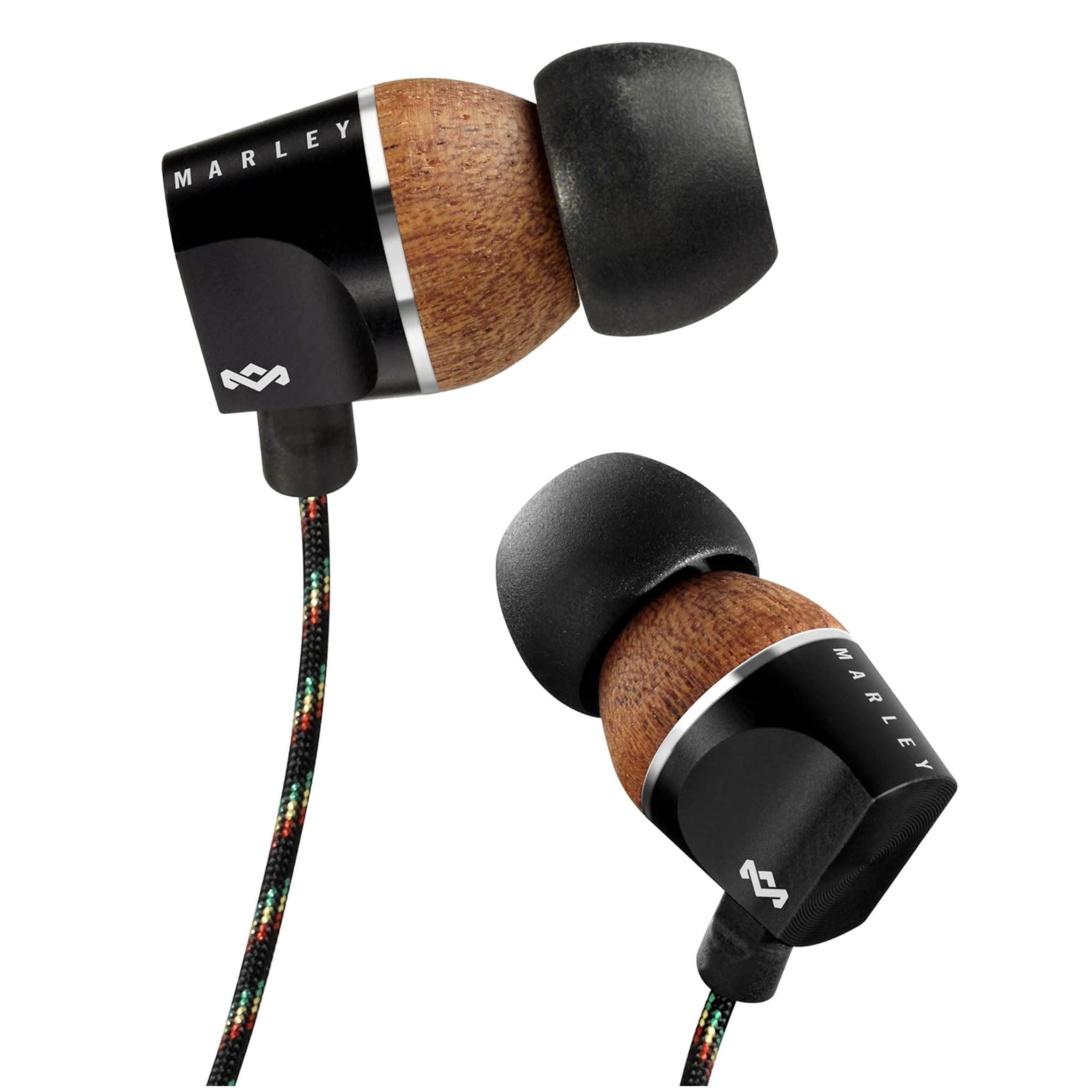 House of Marley Zion Premium In-Ear Headphones Earbuds Wired V185-FE023MI