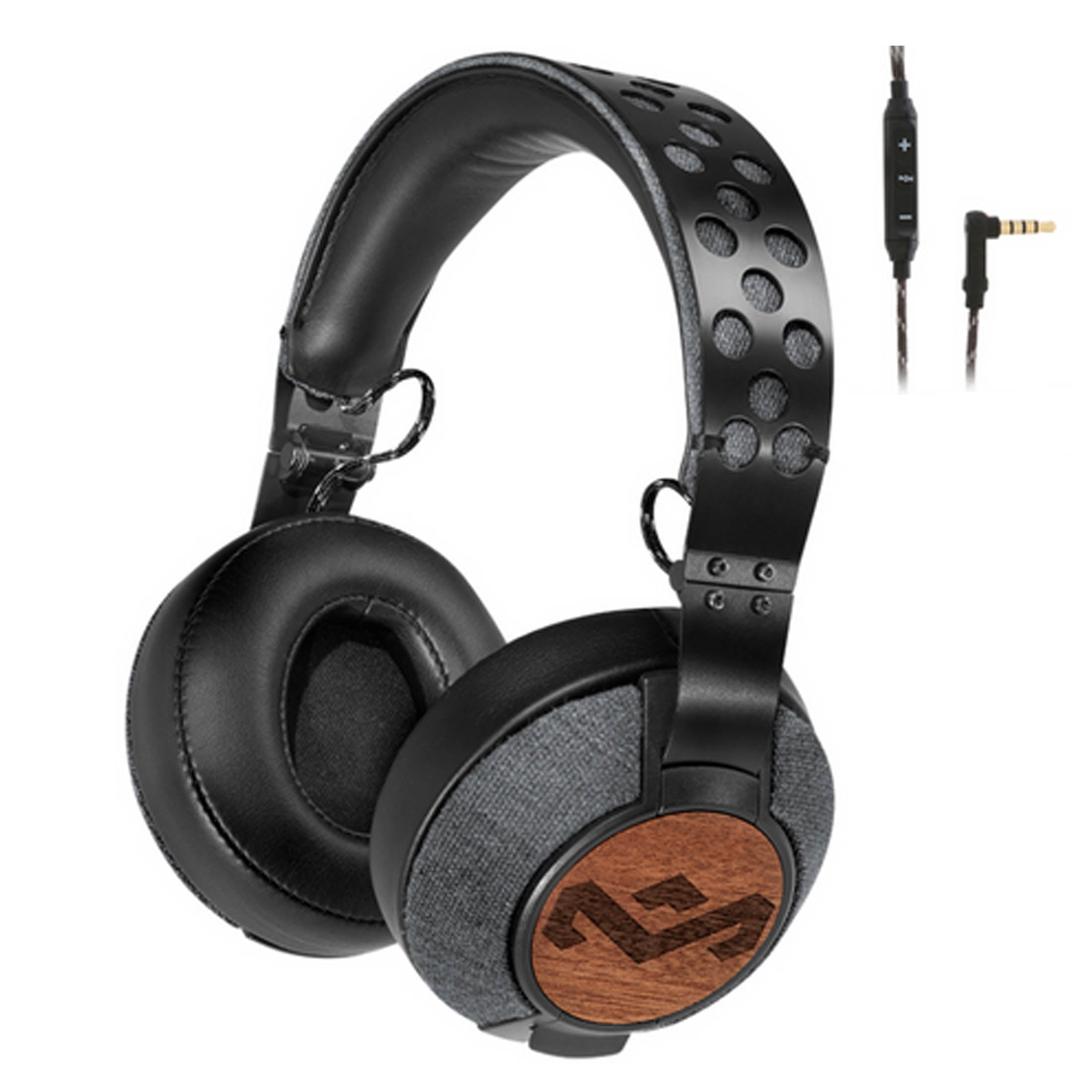 House of Marley Liberate XL Premium Over-Ear Headphones Wired V185-FH033MI