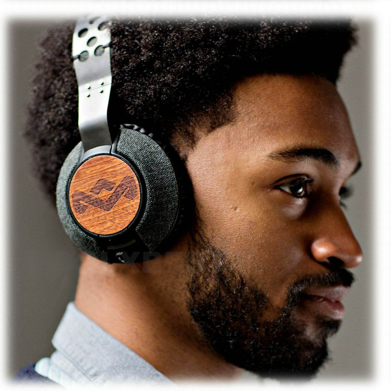House of Marley Liberate XL Premium Over-Ear Headphones Wired V185-FH033MI