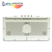 GPO Manhattan Retro Boombox Style Bluetooth Party PA Speaker Portable V185-GPO928