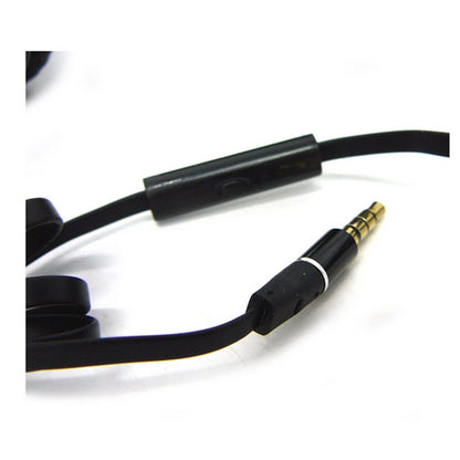 Black Holysmoke Motif On Ear Foldable Headphones V185-HPMTBK