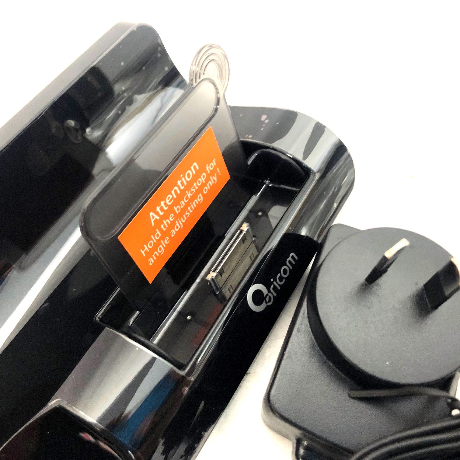 Oricom 30 Pin iPhone 4 4s iPod Charger & Cordless Bluetooth Handset black V185-I500BK