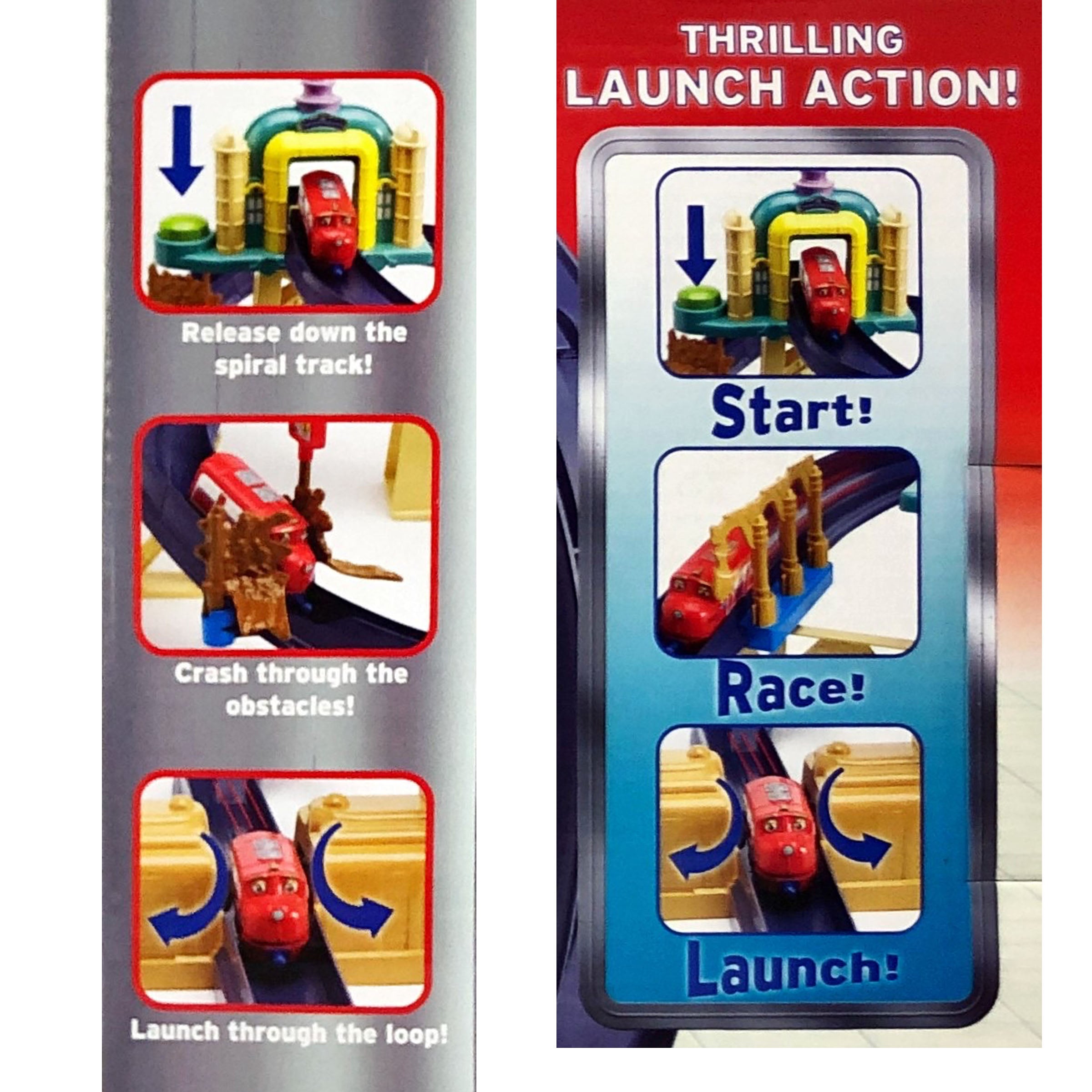 Chuggington Train Motorised Training Yard Loop Ready to Play Set with Diecast Wilson V185-LC54205