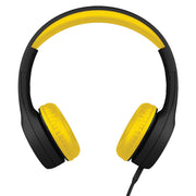LilGadgets Connect + Childrens Kids Wired Headphones Black Yellow V185-LGCS08BY