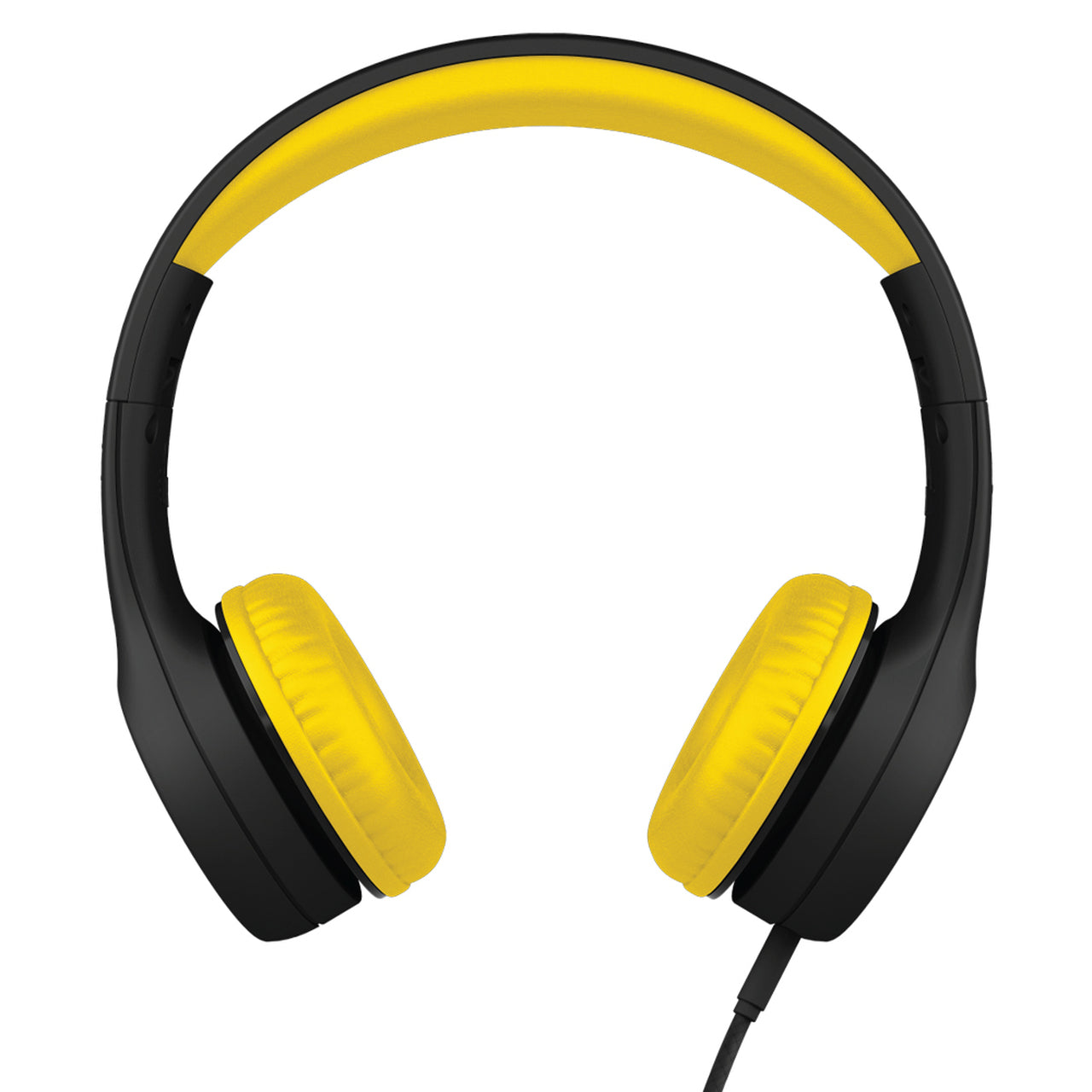 LilGadgets Connect + Childrens Kids Wired Headphones Black Yellow V185-LGCS08BY