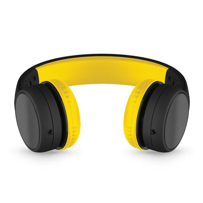 LilGadgets Connect + Childrens Kids Wired Headphones Black Yellow V185-LGCS08BY