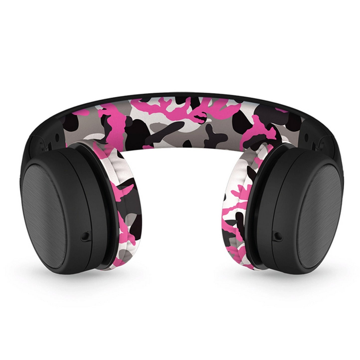 LilGadgets Connect + Childrens Kids Wired Headphones Pink Camo V185-LGCS09PC