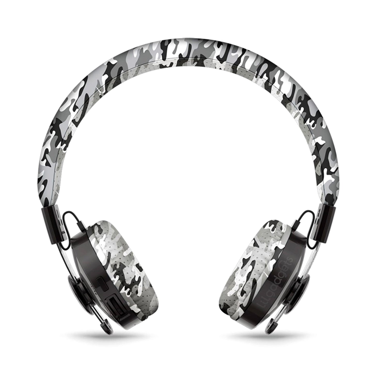 LilGadgets Untangled Pro Premium Children's Wireless Headphones Snow Camo V185-LGUT07SC
