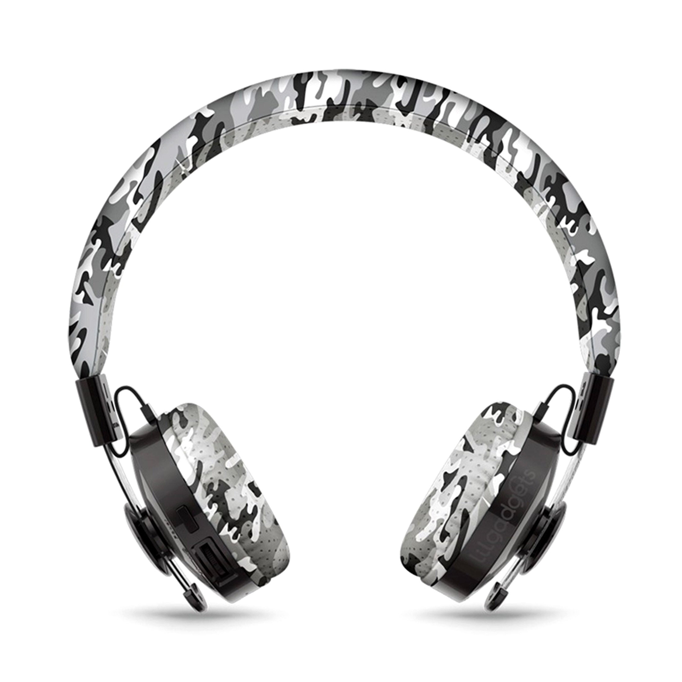 LilGadgets Untangled Pro Premium Children's Wireless Headphones Snow Camo V185-LGUT07SC